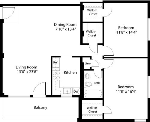 Floorplan - The Fields of Arlington