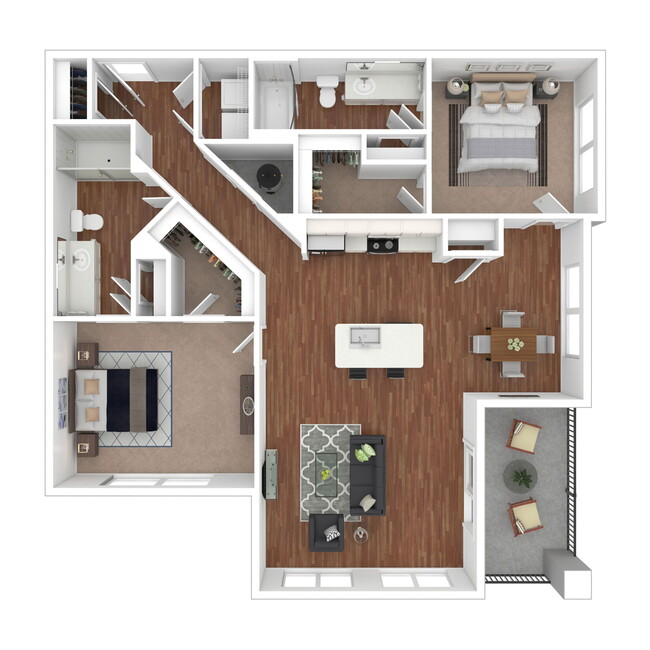 Floorplan - Mercer Atlanta - Student Living