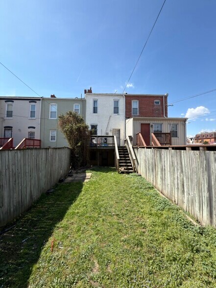 Backyard - 1727 New Jersey Ave NW