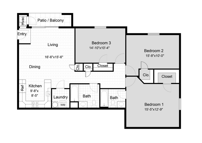 Floorplan - Summit Kings Mill