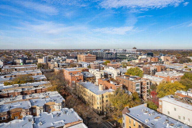 Aerial Photo - Fremont Apartments