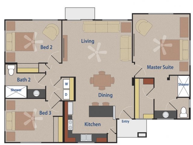 Floorplan - Casitas at San Marcos