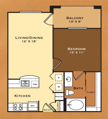 A1 - Arioso Apartments & Townhomes