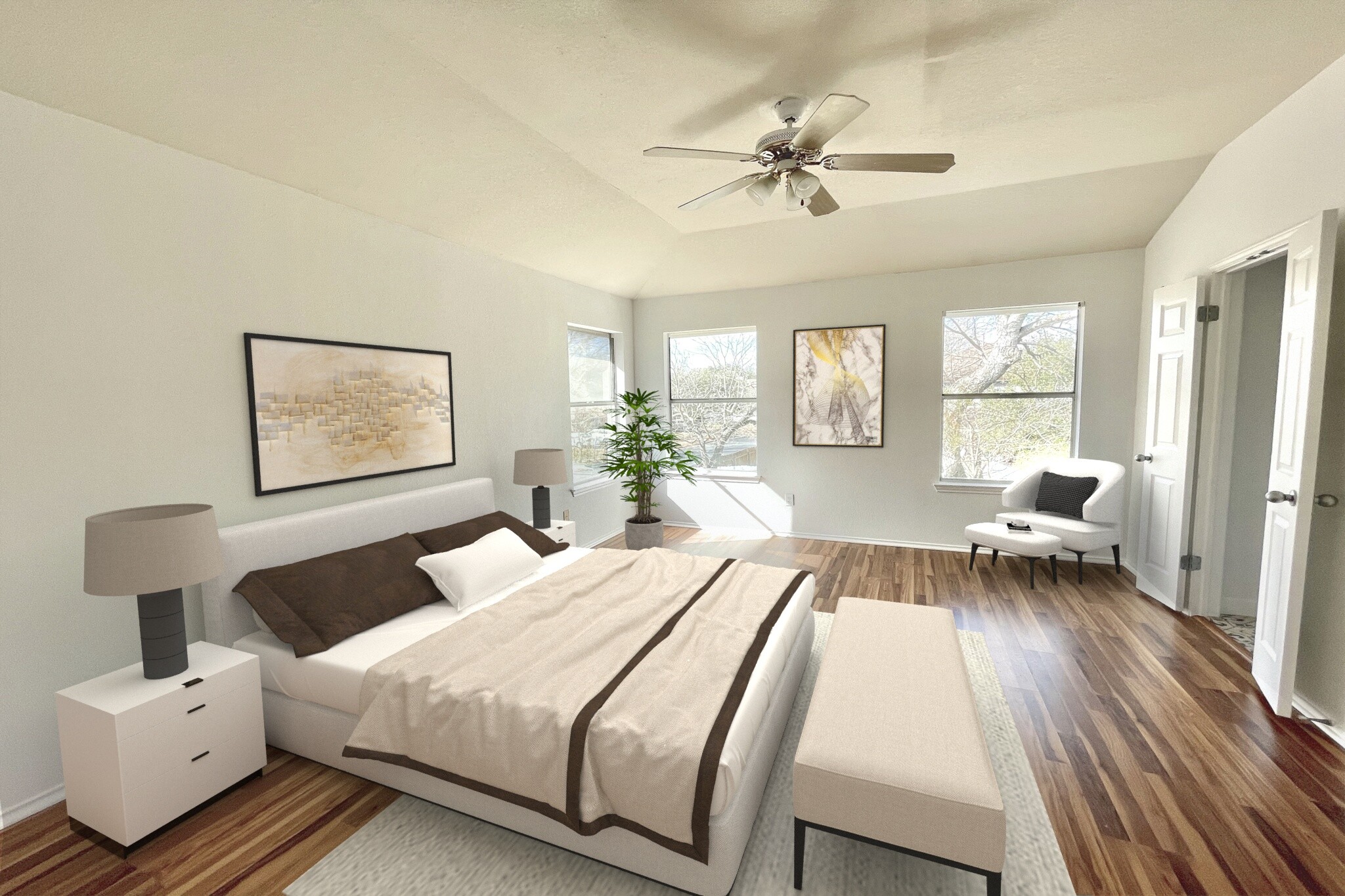 Master Bedroom - 13400 Rossello Dr