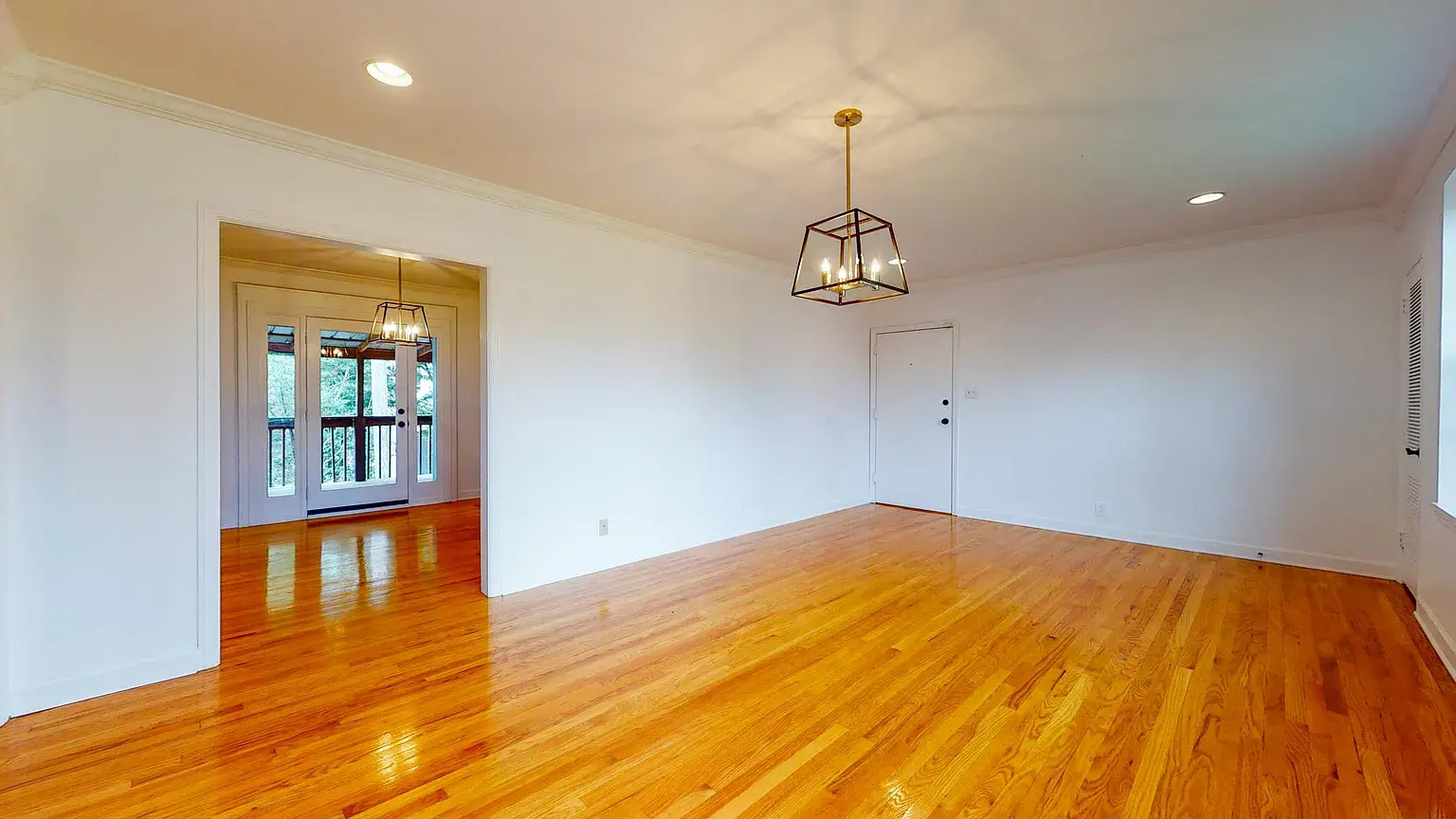 Living Room into Dining Room - 1112 Clifton Ln