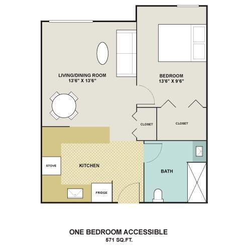 Floorplan - Fountain Place - A Senior Community