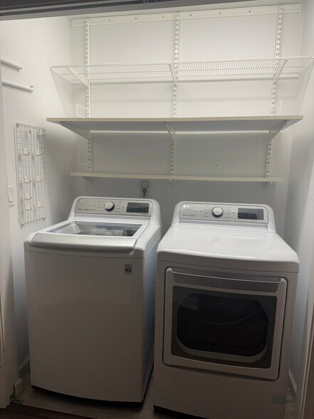 Upstairs Washer and Dryer - 1930 Oak Ridge Ct