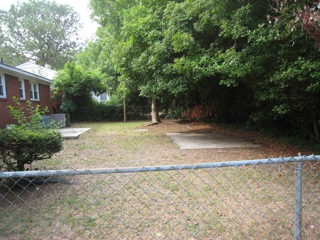 Large fenced backyard. - 115 N Warren St