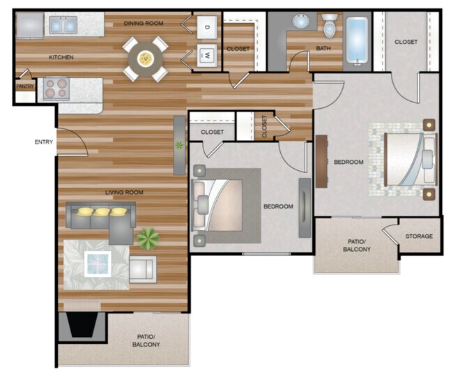 Floorplan - The Savoy Apartments