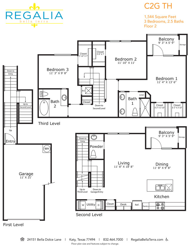 Floorplan - Regalia Bella Terra