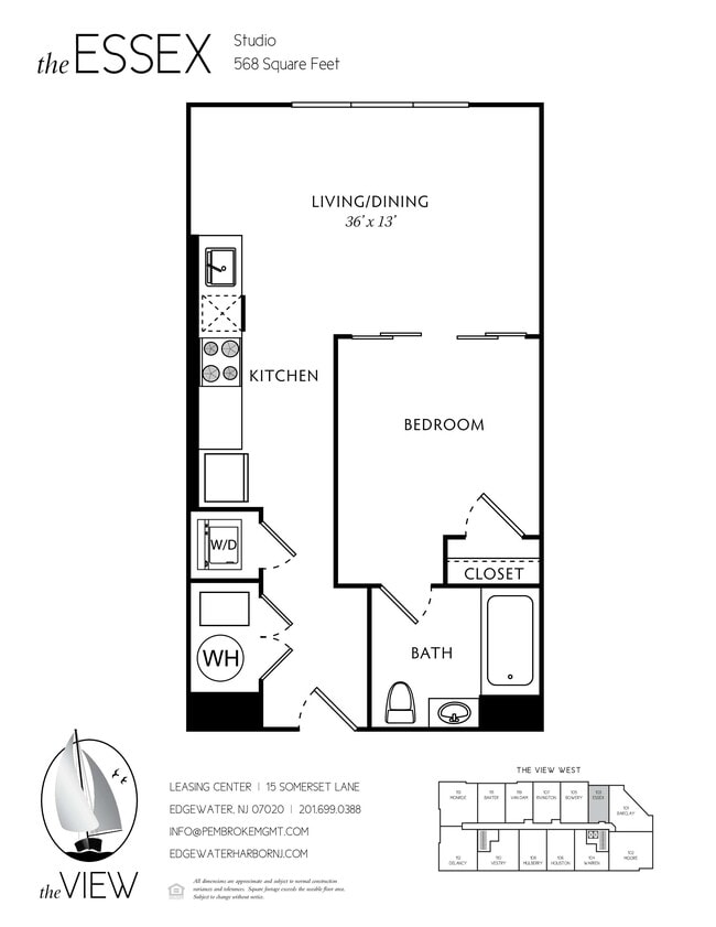Floorplan - The View at Edgewater