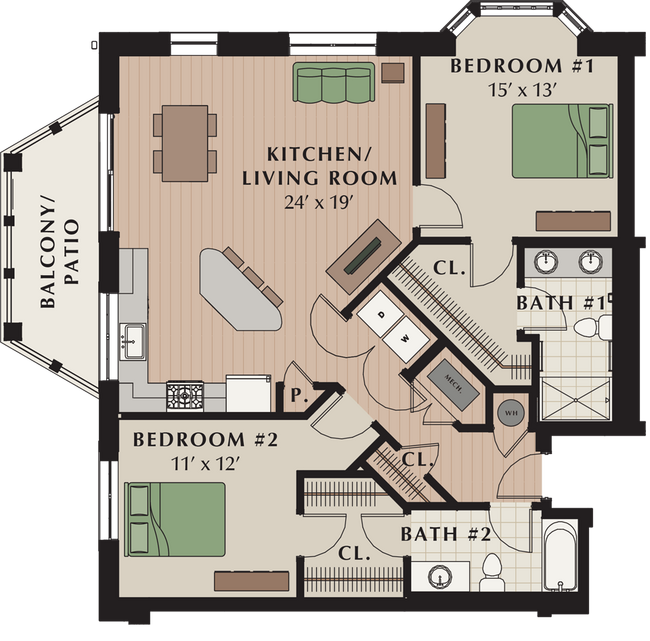 Floorplan - Meridian at Eagleview