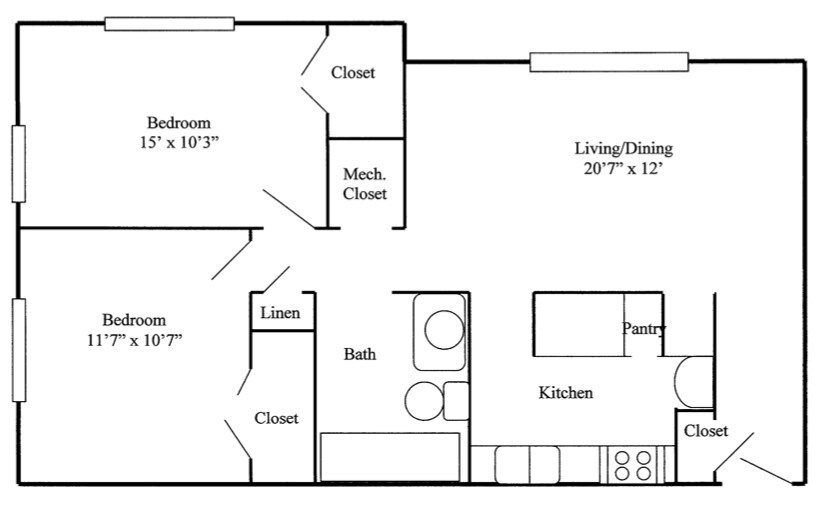 Beverly Hills Apartments 415 Mitzi St North Muskegon MI 49445