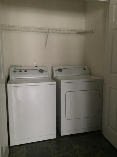 Washer and dryer included - 2204 Irma circle