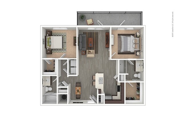 Floorplan - Cortland Midtown East