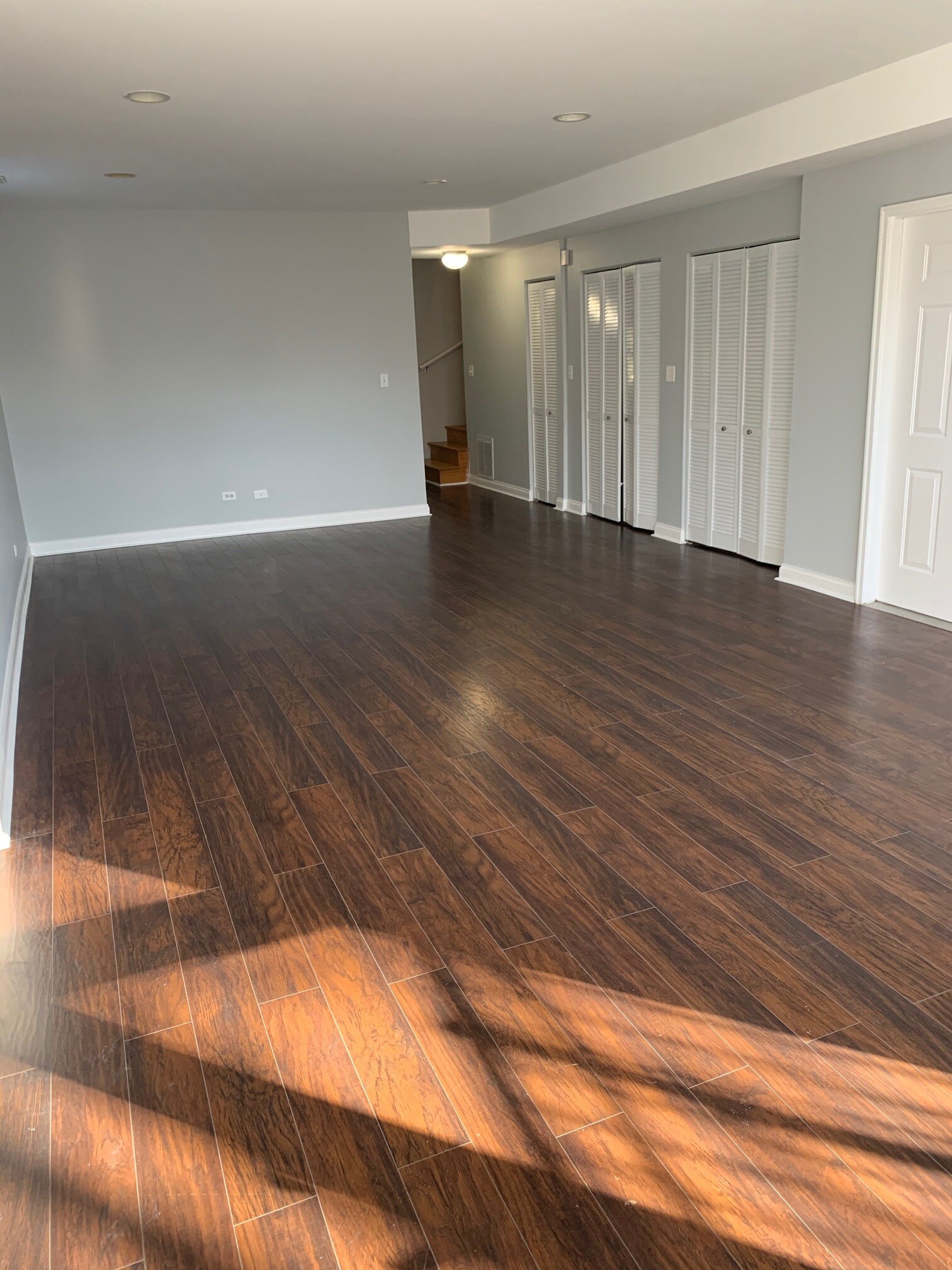 lower level living room - 2327 S Sawyer Ave