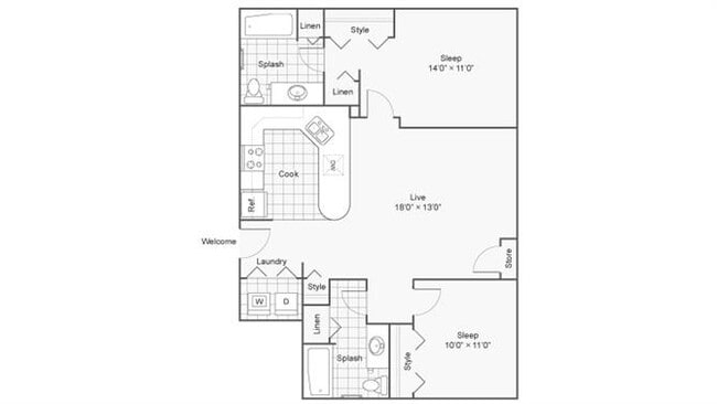 Floorplan - Zen Chaska