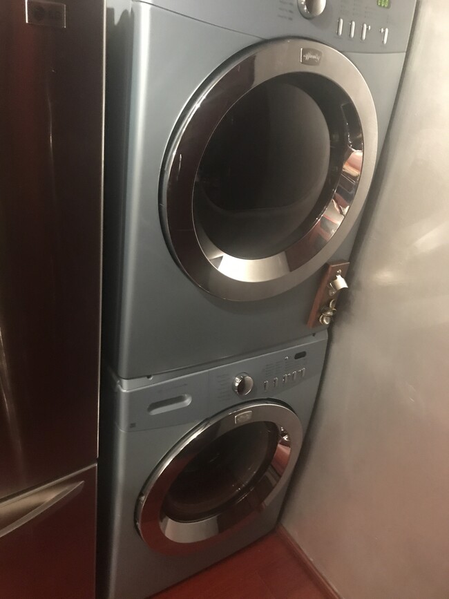 Full-size washer and full-size dryer for your private use. - 1857 Pandora Ave