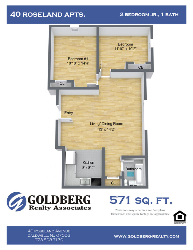 Floorplan - 40 Roseland Avenue