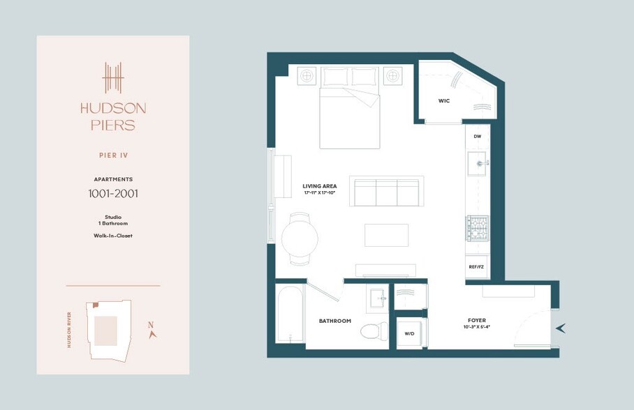 Floorplan - Hudson Piers