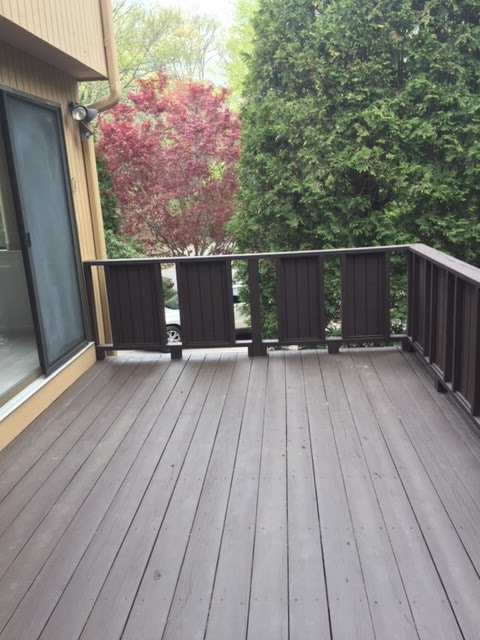 Front deck - 159 Leland Farm Rd