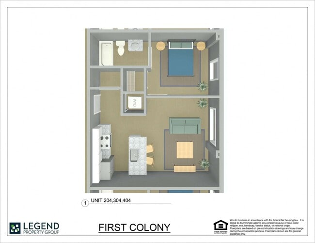 Floorplan - First Colony Flats