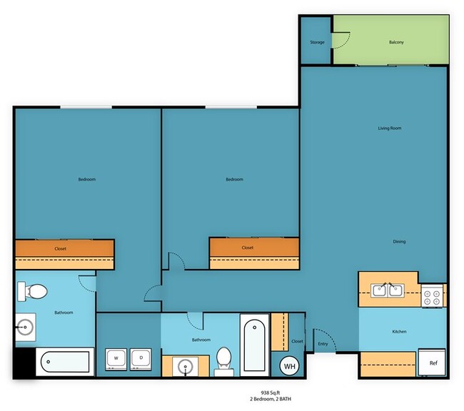 Floorplan - Park Edmonds Apartment Homes