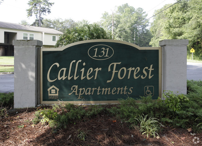 Sign - Callier Forest Apartments