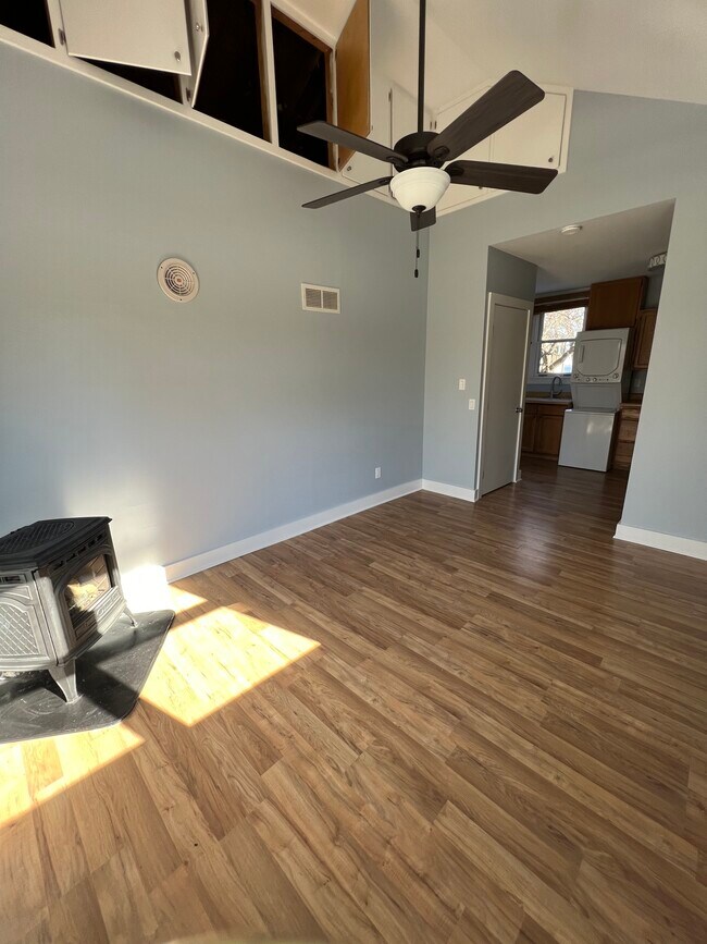 Small gas fireplace - 2221 Middleton Beach Rd