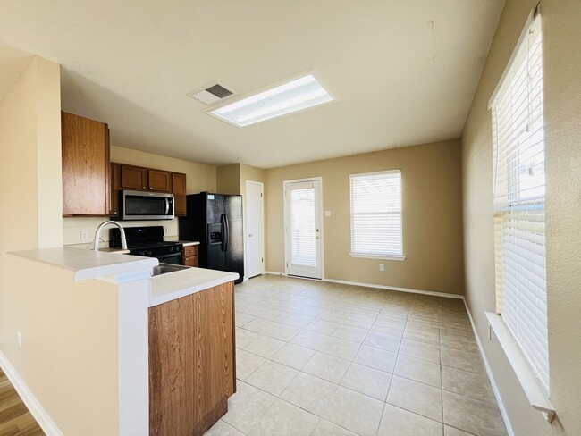 Kitchen from living room - 111 Steven St