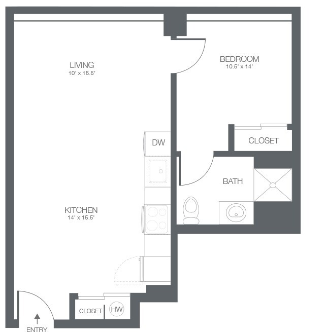 Floorplan - Circle F Lofts