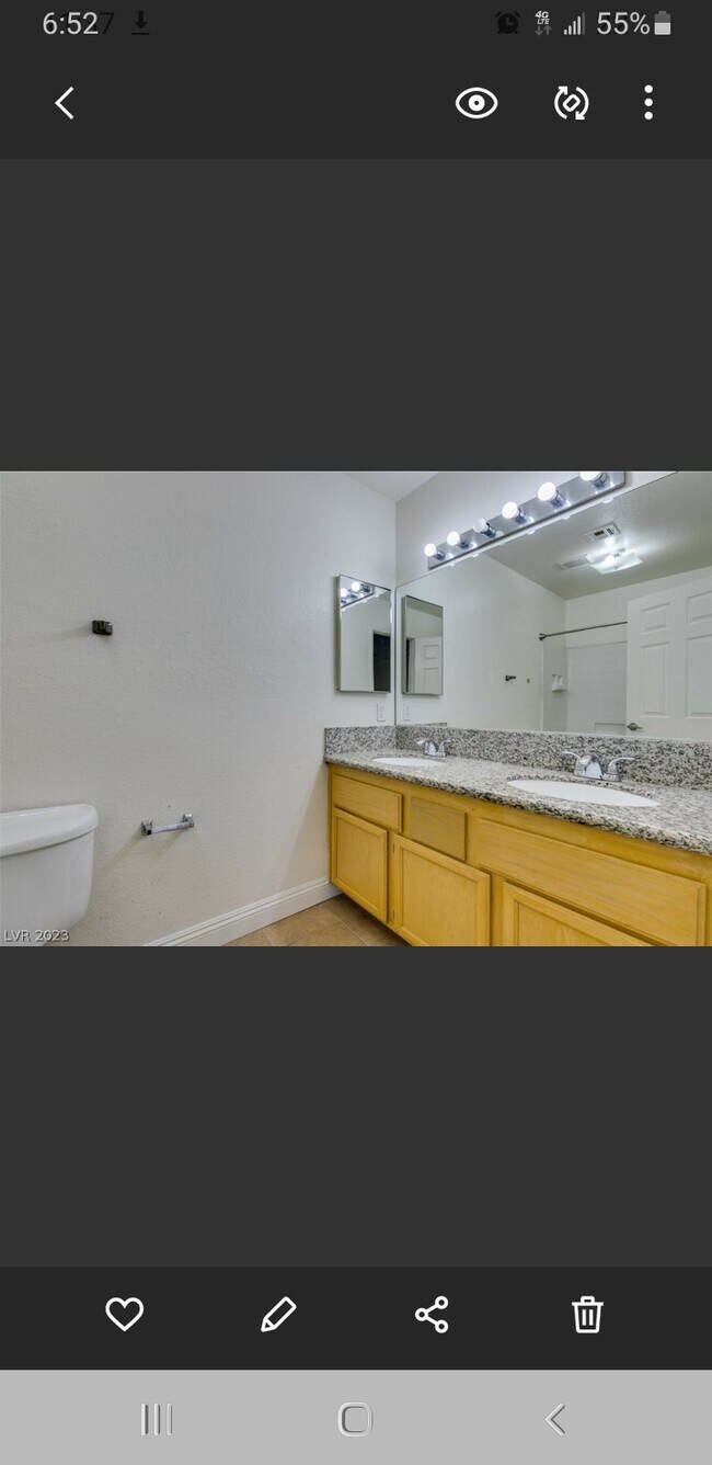 Granite covered countertops in both full bathrooms and in kitchen - 3425 Ferrell St
