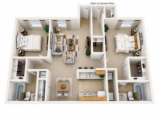 Floorplan - Brittany Bay I