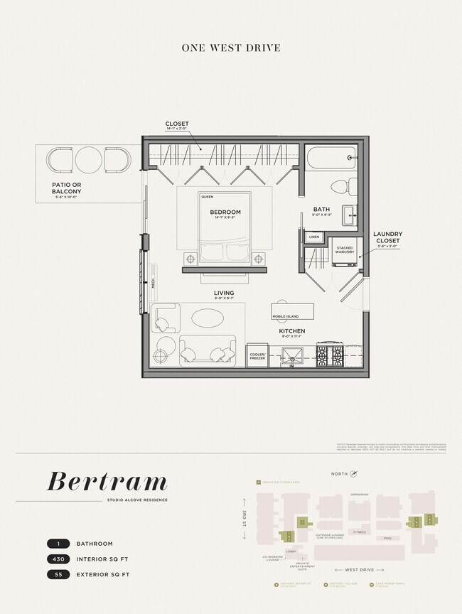 Floorplan - One West Drive