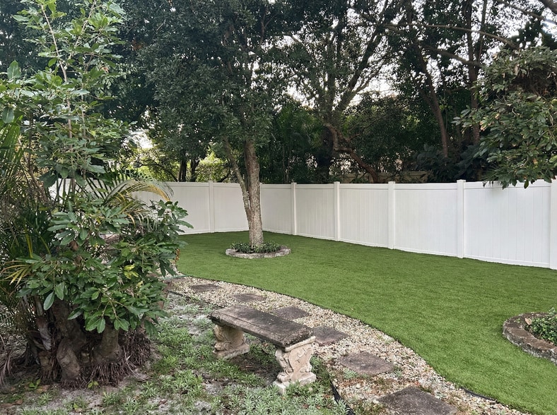 Backyard looking east - 10821 Paso Fino Dr