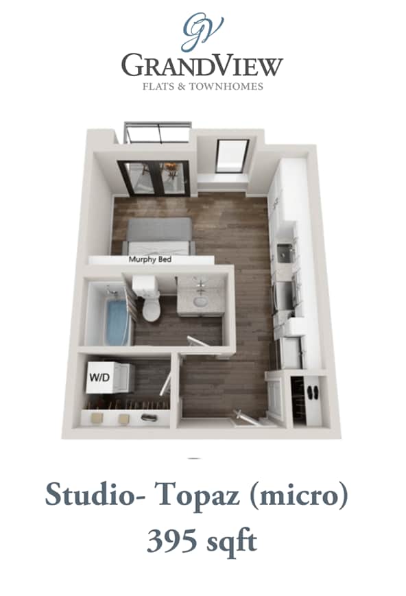 Floorplan - GrandView Flats and Townhomes