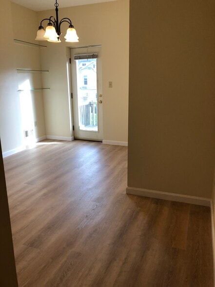 view of dining room from entry to aptmt - 6344 Aurelia St