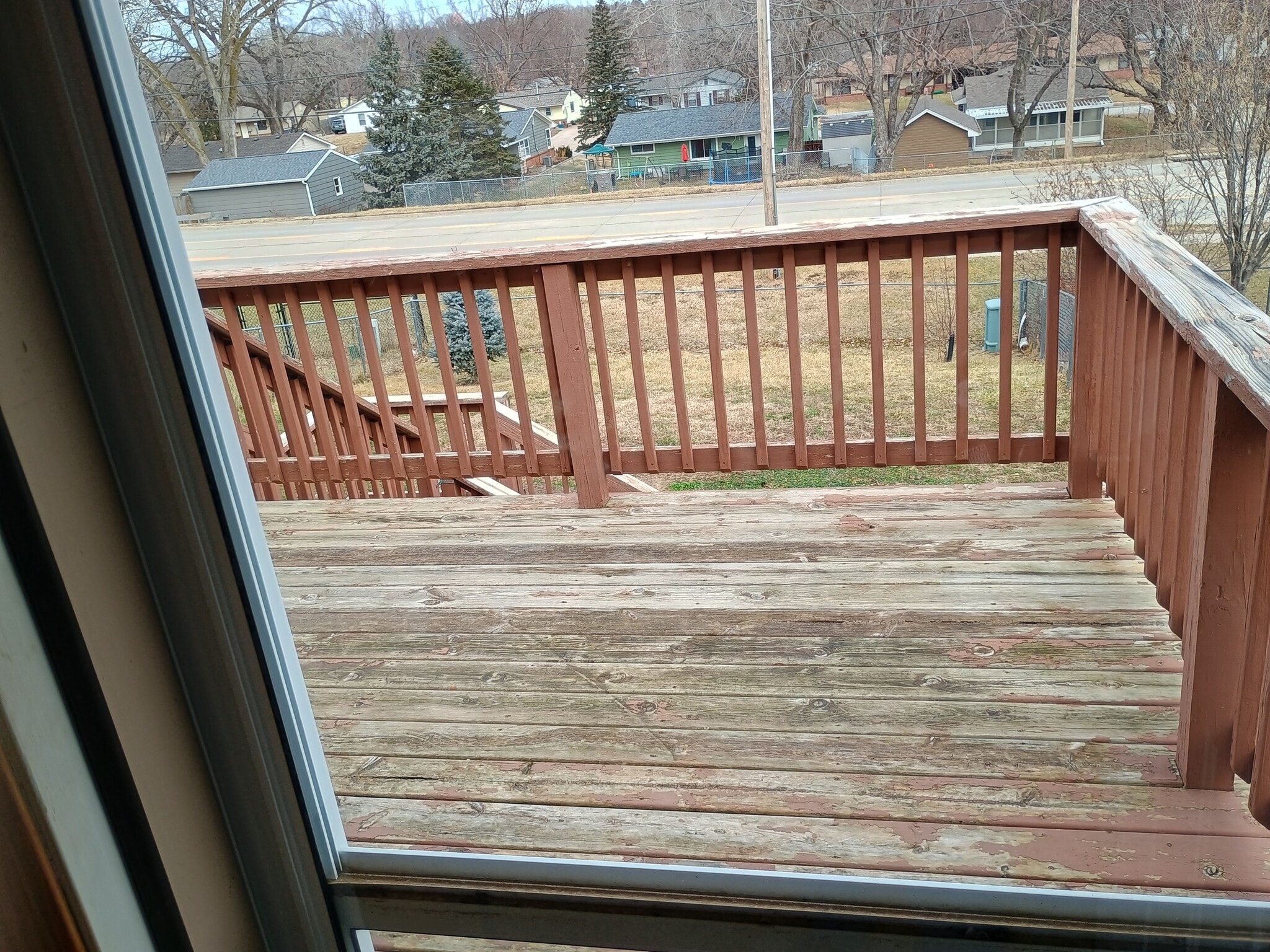 Back door/deck - 5306 W Cleveland Ave