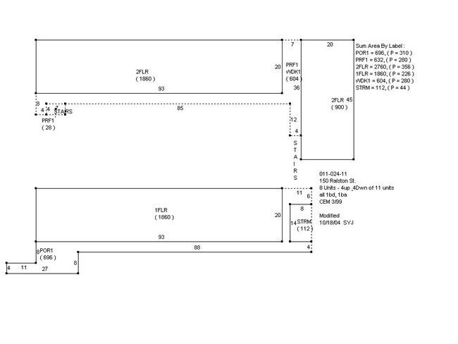 Floorplan - 150 Ralston St