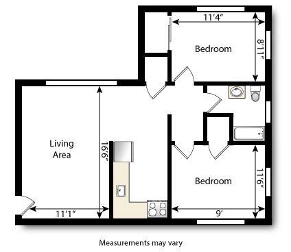 Floorplan - KOBE Apartments