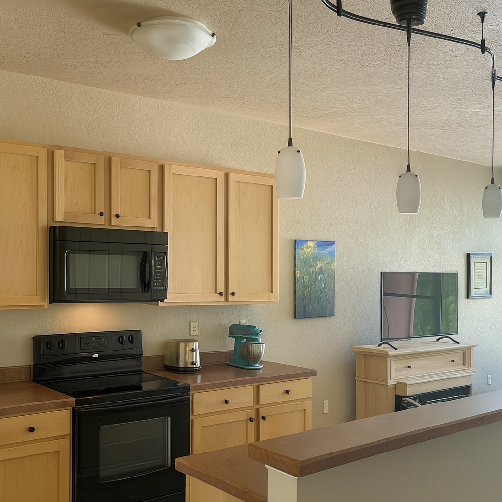 Fully appointed kitchen - stand mixer, toaster, coffee maker, refrigerator/ice maker & diswhwasher - 2101 Dearborn Ave