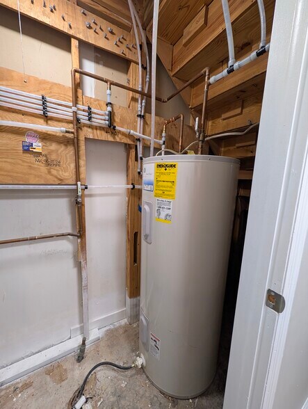 Ground Level HVAC closet - 14141 Betsy Ross Ln