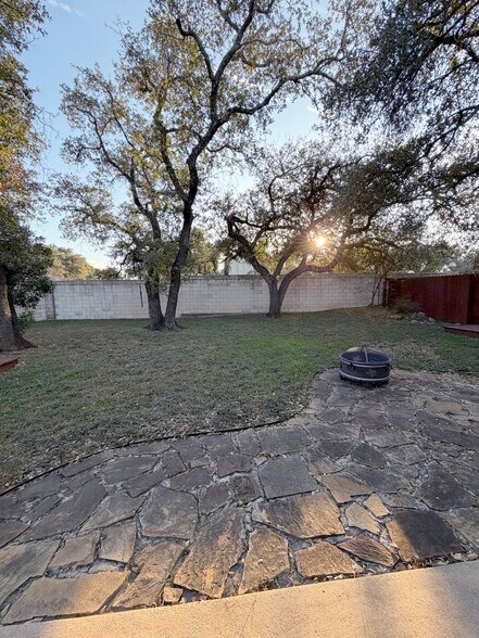 Back yard - 3209 Pepper Grass Trail