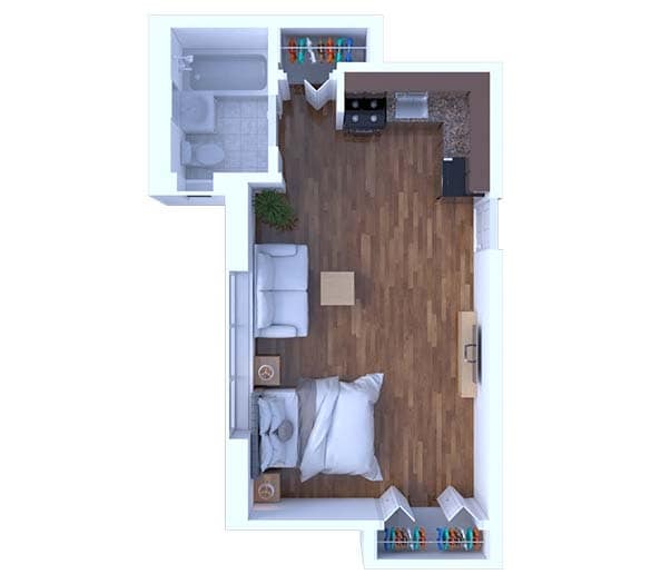 Floorplan - The Max Apartments