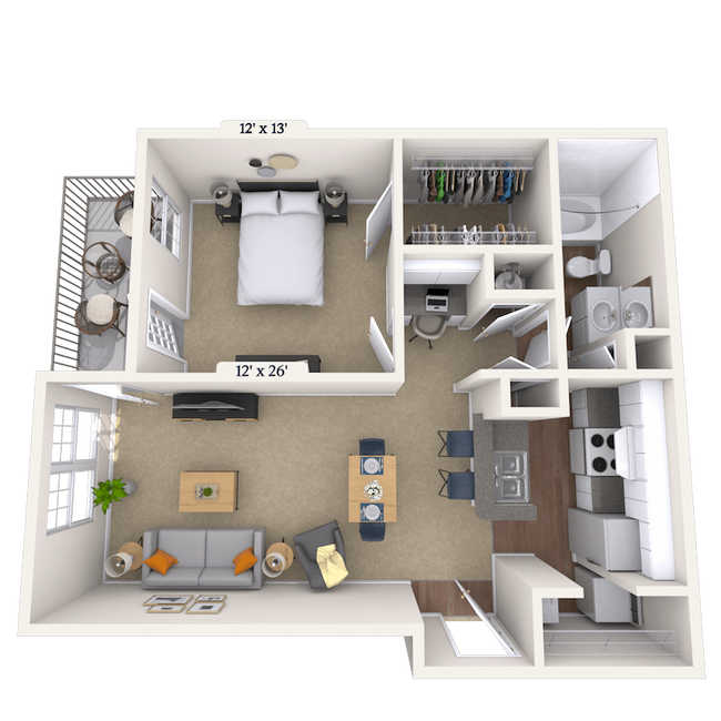 Floorplan - MAA Benton