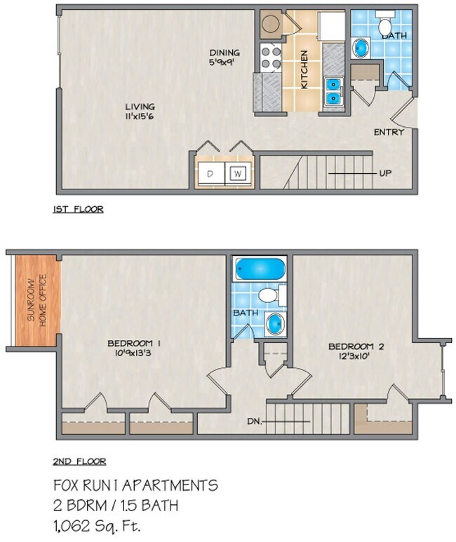 Floorplan - Fox Run I
