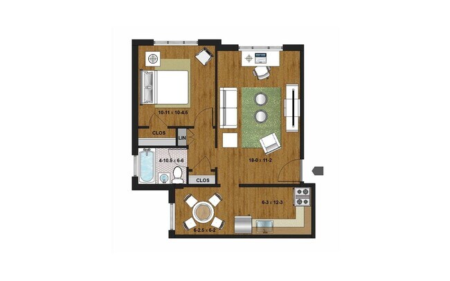 Floorplan - Fremont Apartments | 3300