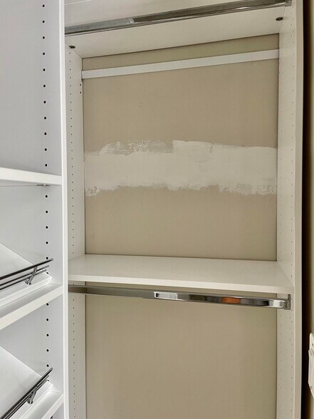 Walk-in closet with custom shelves (view 1) - 2339 40th Pl NW