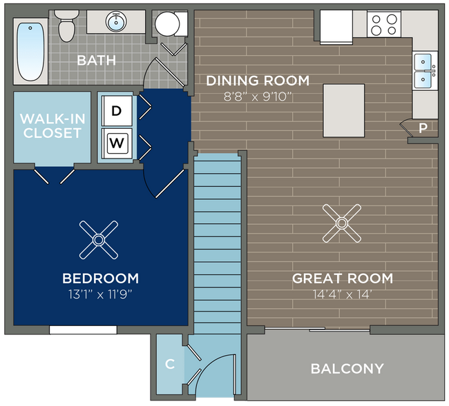 Floorplan - Courtyards at Estero