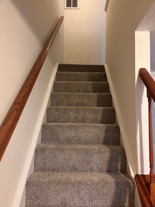 New carpeted stairs (2025) - 9908 Whitney Cir